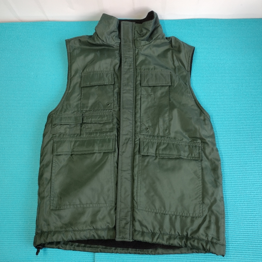 Northwest Territory Mens Full Zip Fleece Lined Vest Hike Size S